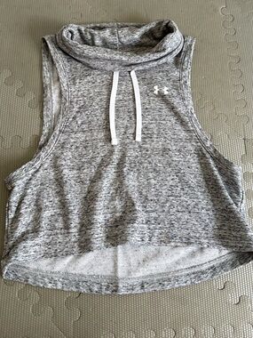 Under Armour sweatshirt cropped top